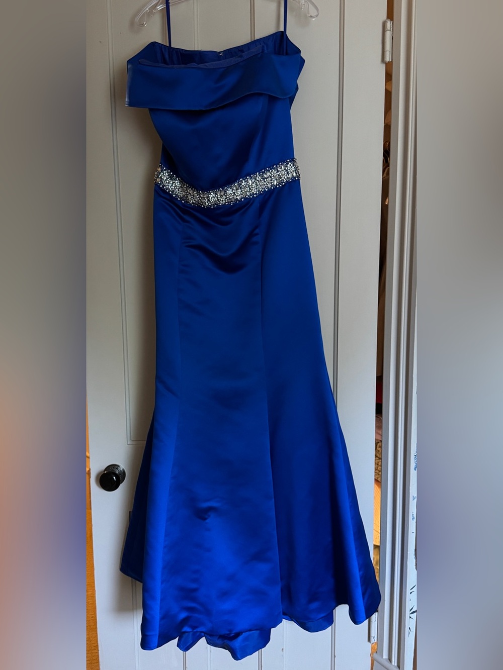 Ashley Lauren Off the Shoulder Formal Dress